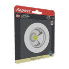 AVANT SPOT SUPIMPA REDONDO BRANCO 5W X 3000K BIV. (LUZ AMARELA)