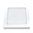 OUROLUX LUMINÁRIA SOBREPOR QUADRADA BRANCA BIVOLT 12W X 6400K (16X16X3CM)