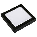 AVANT PAINEL POP SOBREPOR QUAD. PRETO 18W X 6.500K ( 22X22CM )