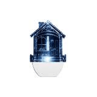 BRASFORT LUZ NOTURNA LED CASA 127V BRANCA