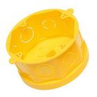 AMANCO CAIXA LUZ PVC AMARELA 4X4 FMS OCTO