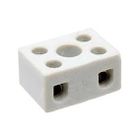 FOXLUX CONECTOR PORCELANA 2 POLOS 10MM