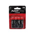 AVANT PILHA ALCALINA PEQUENA AA BLISTER C/ 04