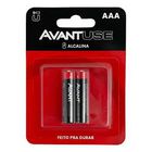 AVANT PILHA ALCALINA PEQUENA AAA BLISTER C/ 02