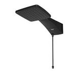 ZAGONEL DUCHA QUADRATTA ELETRÔNICA 127V X 5500W BLACK (632275)