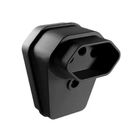 MARGIRIUS PINO FEMEA PRENSA CABO GIGANTE 90º PRETO 2P+T 20A