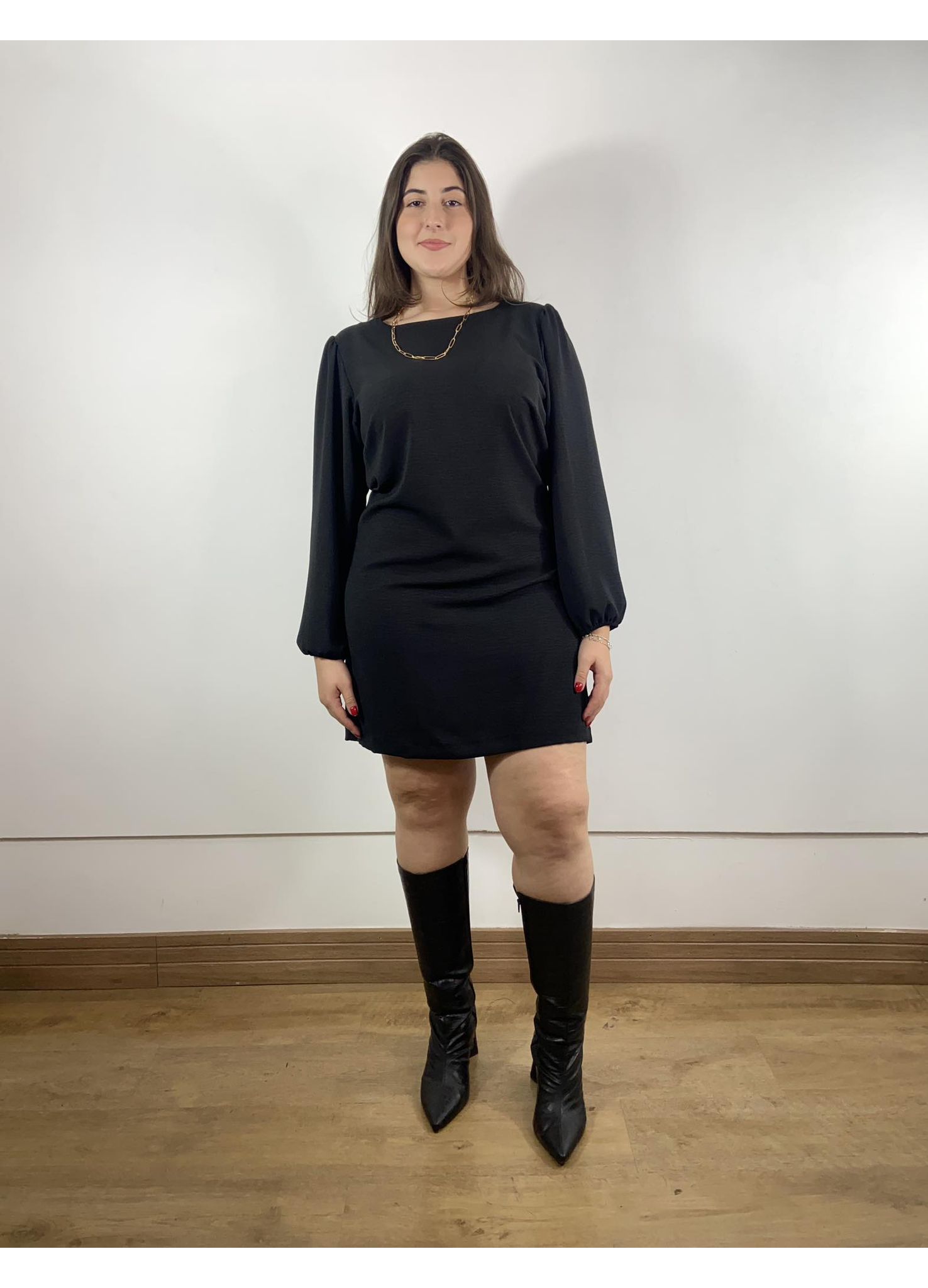 Vestido Lorena Preto