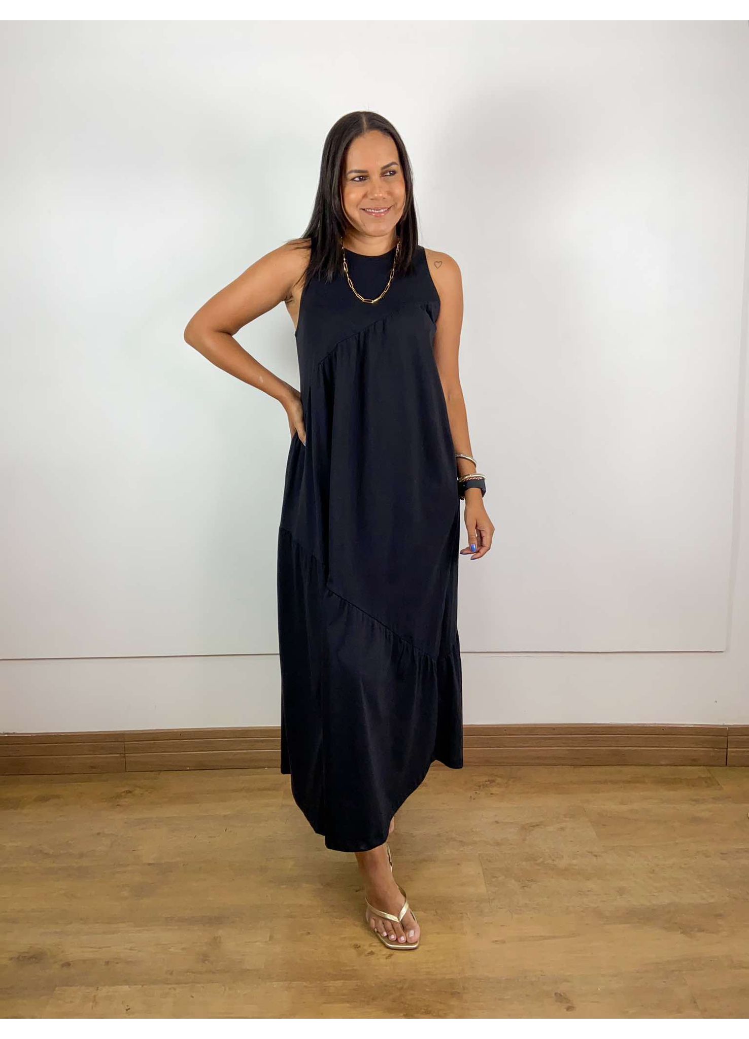 Vestido Kátia Preto