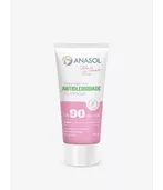 Anasol protetor solar facial todo santo dia - antioleosidade clareador fps 90 - 40g