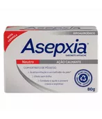 Asepxia Sabonete Antiacne Neutro Ação Calmante 80g
