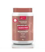 Beleza Natural Creme de Pentear 2 em 1 Explosão de Queratina 1kg