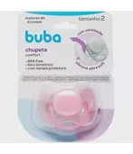 Chupeta Comfort Tamanho 2 ( maiores de 6 meses) Rosa