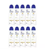Kit c/ 10 desodorantes Dove Aero 150ml