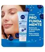 Gel esfoliante facial Blueberry Orgânico 75g