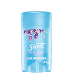 Desodorante Stick Gel Invisible Antitranspirante Fresh Defenser pH Balanced Lavender 45g 