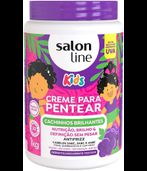 Creme para Pentear Kids Uva Cachinhos Brilhantes 1kg