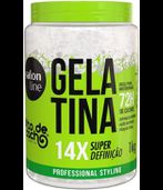 Gelatina #to de cacho 14x Super Definição 1kg