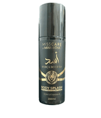 Body Splash Força do Leão Inspiração Árabe Asad Masculino Miss Rôse 200ml