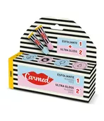 Carmed SOS Algodão Doce Esfoliante 10g + Ultra Gloss 10g