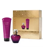 Eudora Kit Kiss Me Cabernet: Desodorante Colônia 50ml + Loção Perfumada Desodorante Corporal 100ml