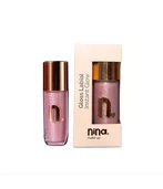 Nina Make Up Gloss Labial Instant Glow 4ml Quartzo Rosa