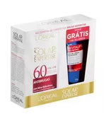L'oréal Paris Kit Protetor Solar Expertise FPS60 Antirrugas + 1 Gel de Limpeza suavizante Revitalift pro-retinol 40g
