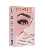 Menela Henna para Sobrancelha 2,5g Castanho Médio