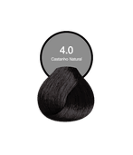 Acquaflora Coloração Creme Permanente 4.0 Castanho Natural 60g