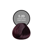 Acquaflora Coloração Creme Permanente 5.20 Castanho Claro Irisado Intenso 60g