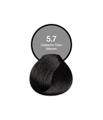 Acquaflora Coloração Creme Permanente 5.7 Castanho Claro Marrom 60g