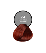 Acquaflora Coloração Creme Permanente 7.4 Louro Natural Acobreado 60g