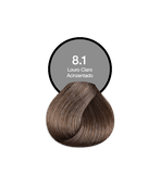 Acquaflora Coloração Creme Permanente 8.1 Louro Claro Acinzentado 60g