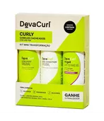 DevaCurl Kit Mini Transformação Curly Cabelos Cacheados com Low-Poo