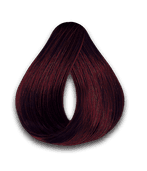 Haskell Coloração Creme Permanente Exclussiv Color 55.62 Castanho Claro Vermelho Violeta Especial 50g