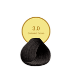 Acquaflora Crono 10 Coloração Creme Permanente 3.0 Castanho Escuro 60g