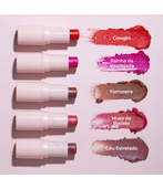 Nina MakeUp Western Balm Labial Hidratante Glow - Céu Estrelado - 4g