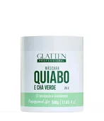 Glatten Máscara Quiabo e Chá Verde - 500g