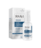 Raavi Sérum Facial Anticinais Ácido Hialurônico & Niacinamida 30g
