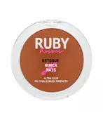 Ruby Kisses Retoque Nunca Mais Ultra Blur Pó Finalizador Compacto Cor Deep 9g