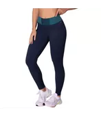 Selene Legging Sem Custura Marinho/Azul GG