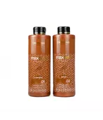 Treeliss kit Max Bela Angan Oil Tratamento Térmico 1L + Shampoo Antirresíduos 1L