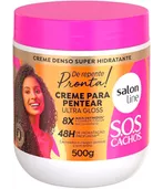 Salon Line Creme para Pentear S.O.S CACHOS De Repente Pronta 500g