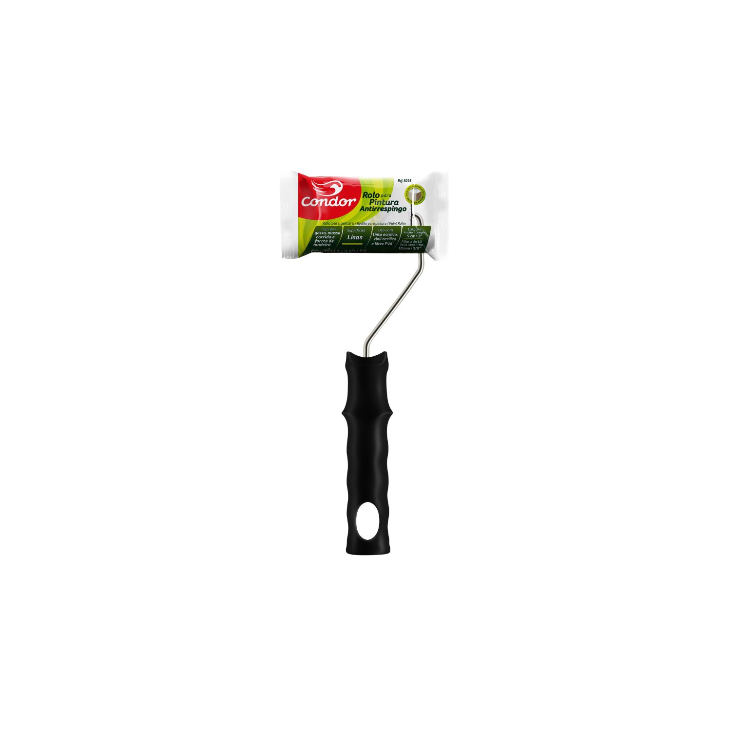 ROLO DE LÃ ANTIRRESPINGO 5CM CONDOR [C/S] [8095]