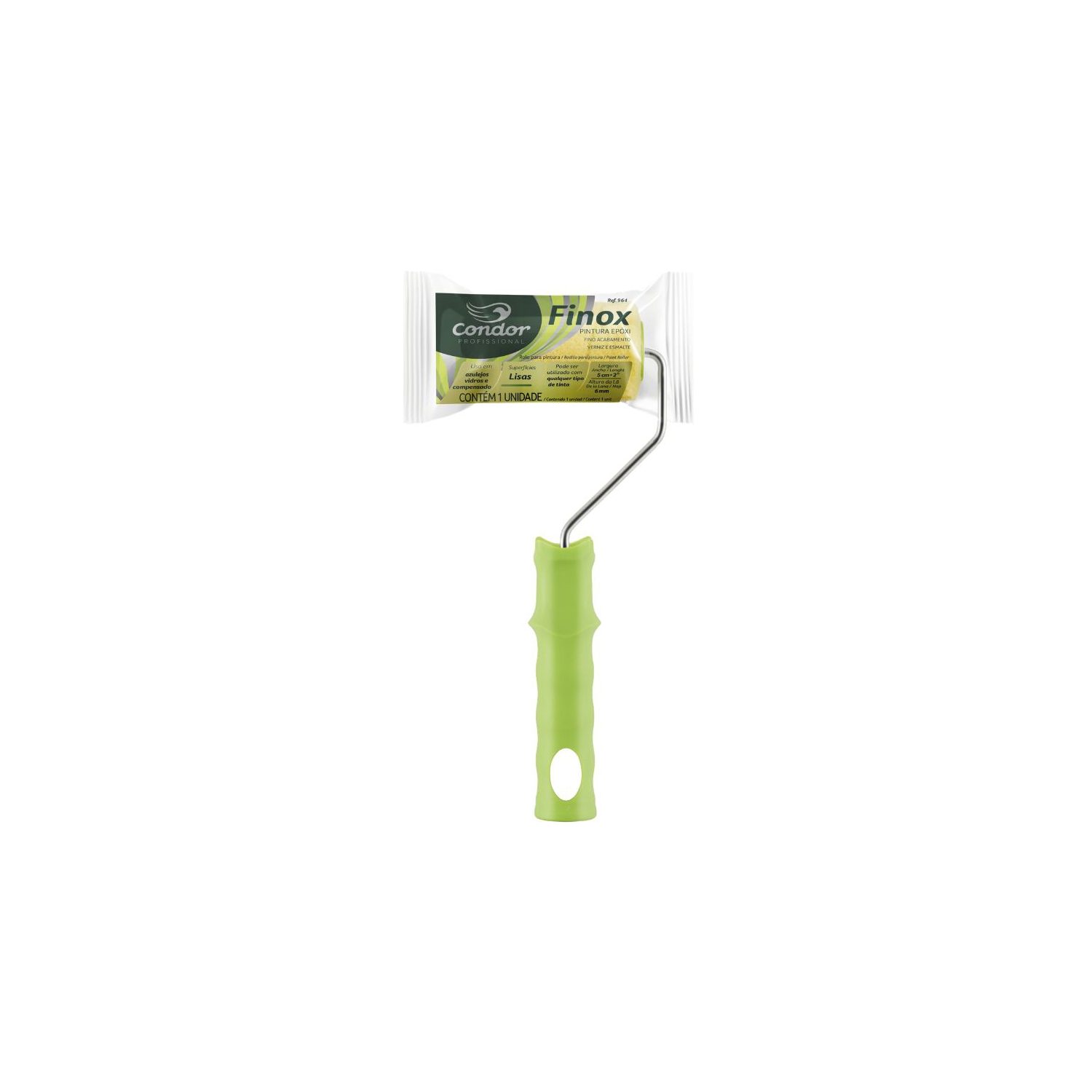 ROLO DE LÃ FINOX 5CM CONDOR [C/S] [964]