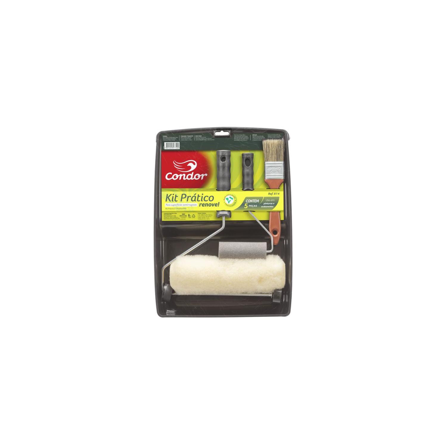 KIT DE PINTURA RENOVE 05 PEÇAS CONDOR [814]