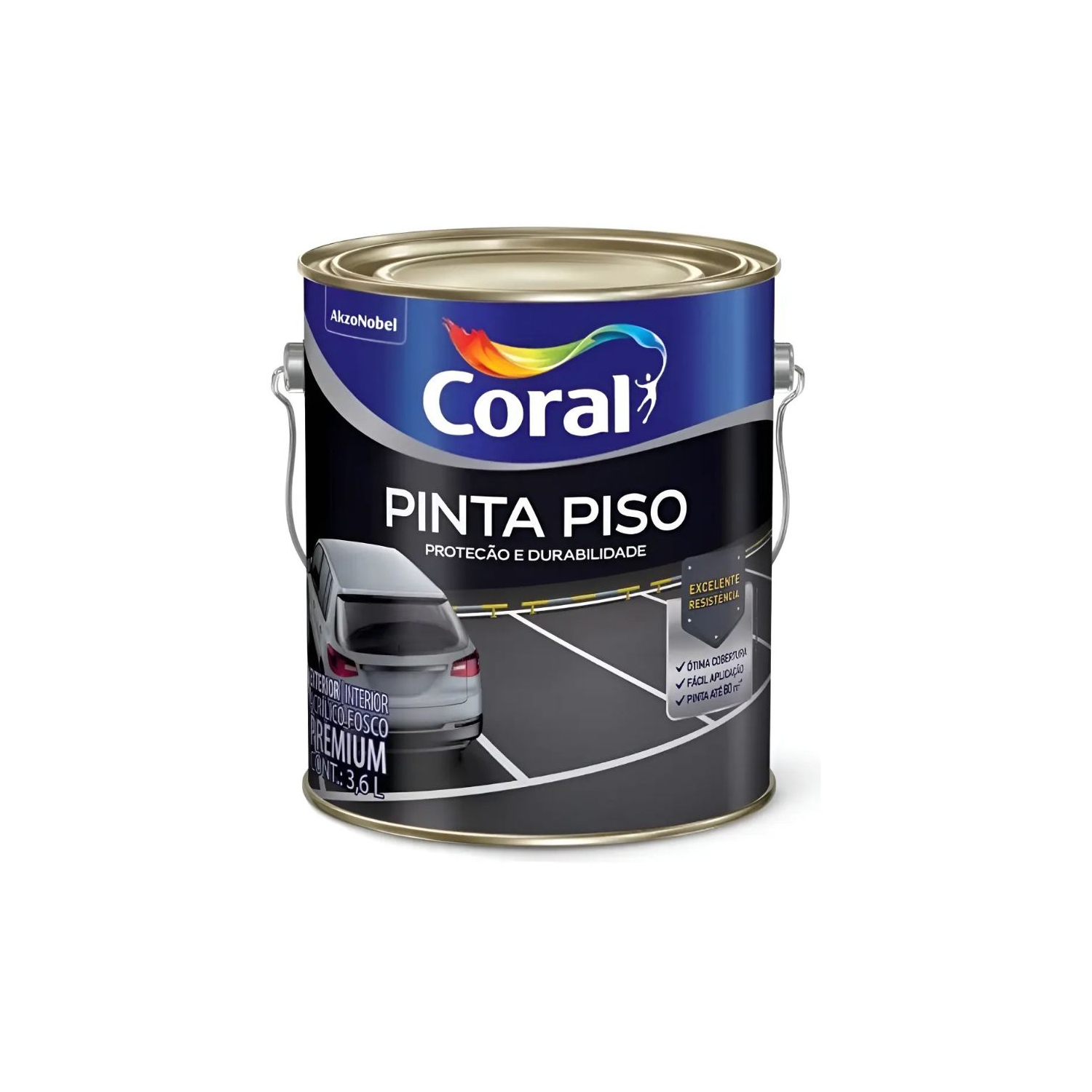 Tinta Piso PintaPiso [CORAL] 3,6L