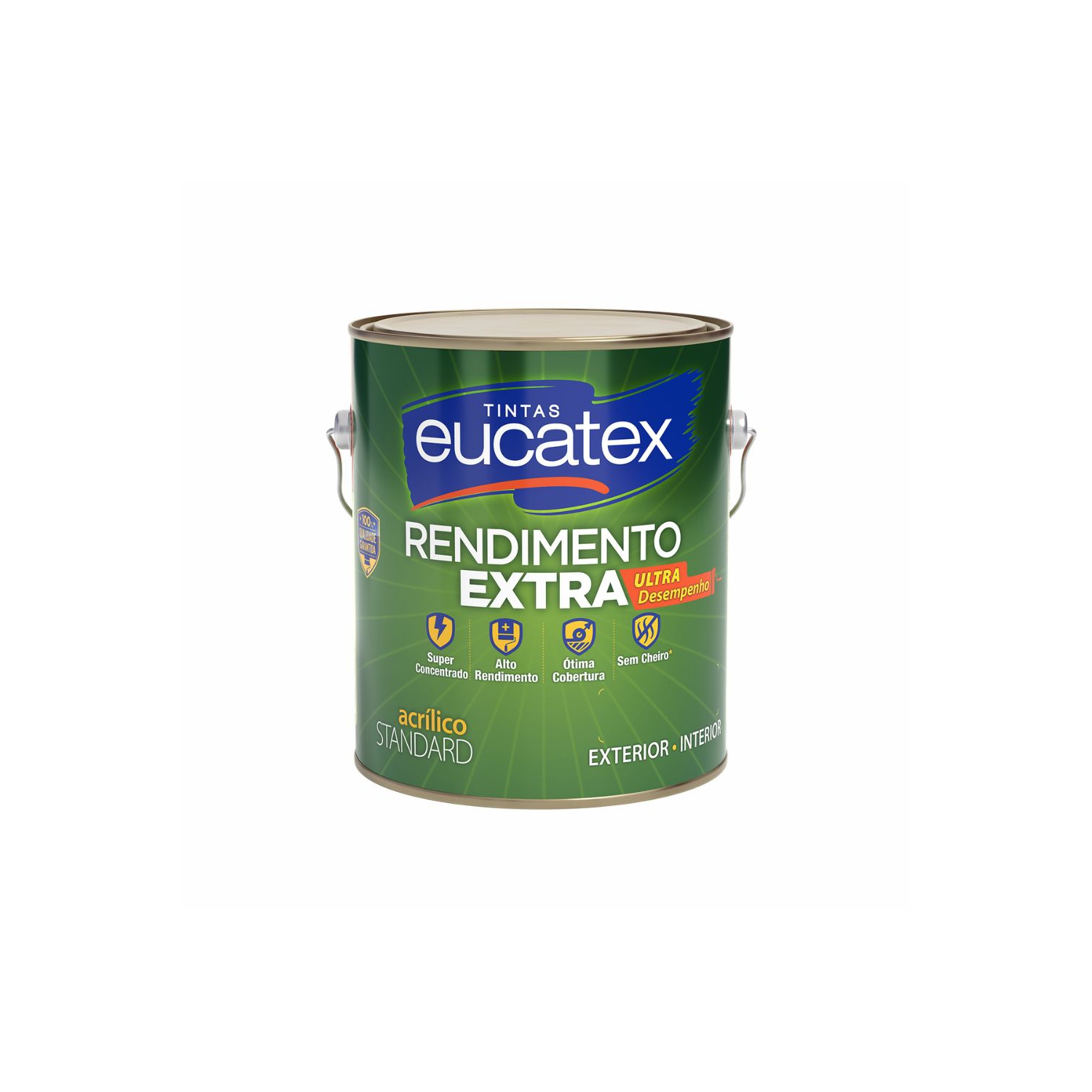 TINTA ACRÍLICA RENDIMENTO EXTRA [EUCATEX] 3,6L
