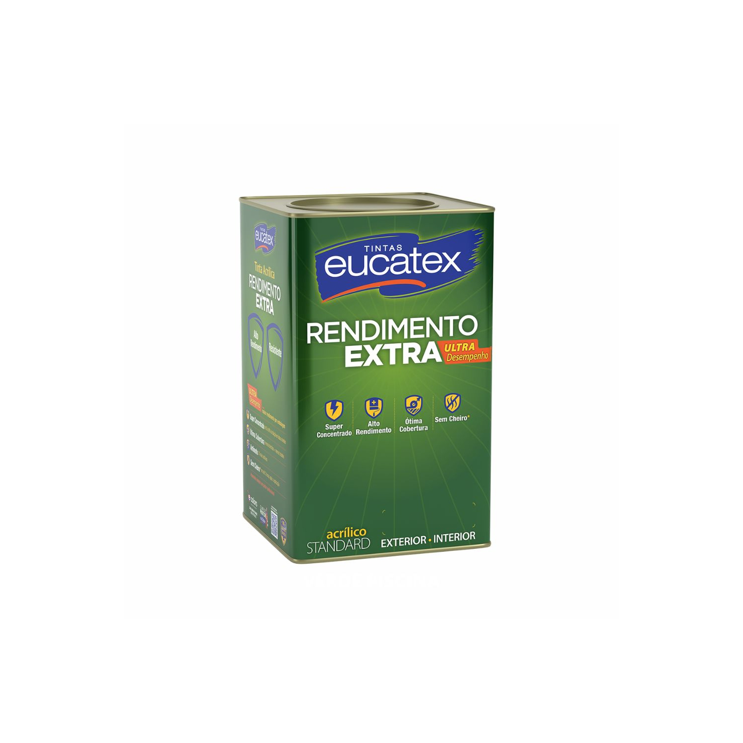 TINTA ACRÍLICA RENDIMENTO EXTRA [EUCATEX] 18L