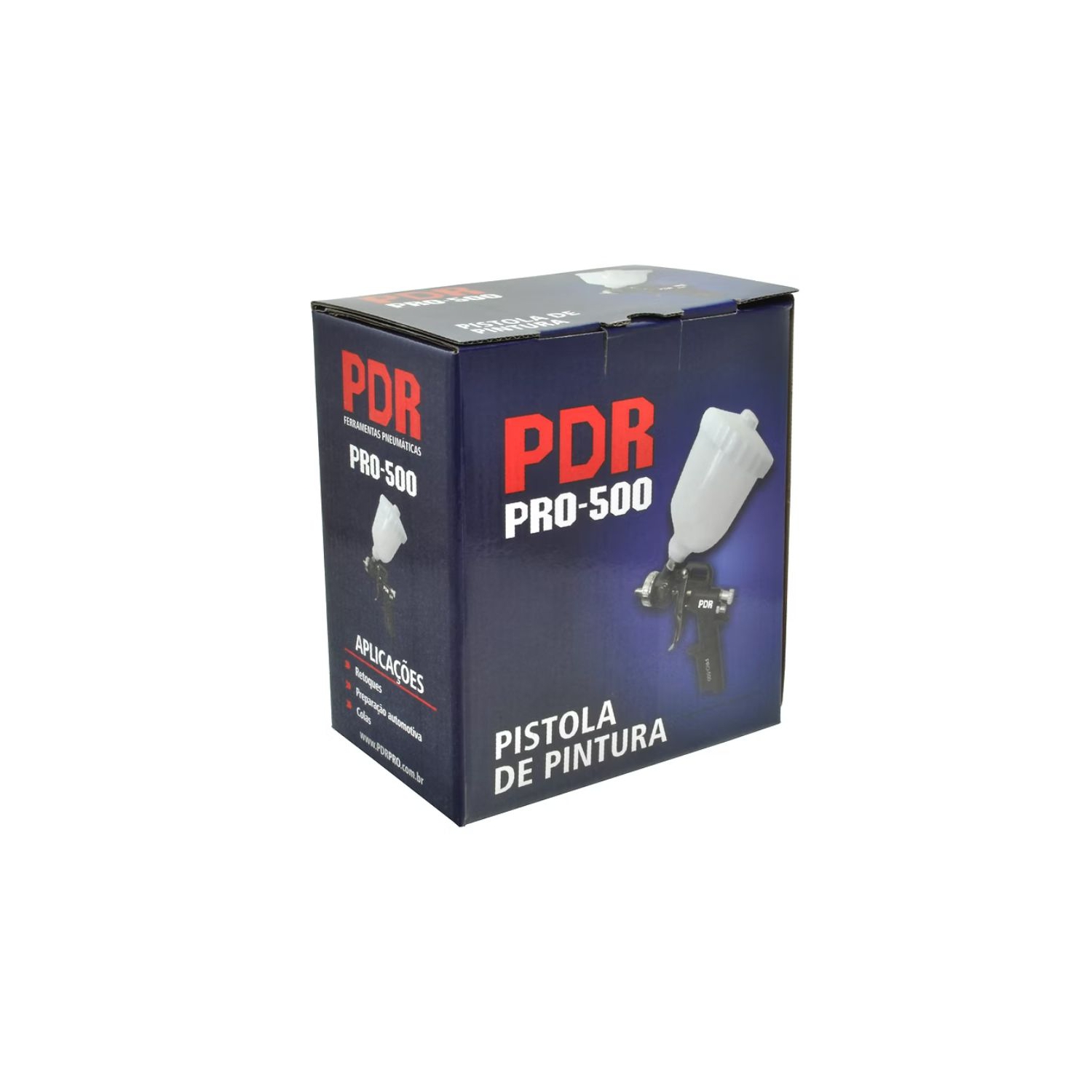 PISTOLA DE PINTURA GRAVIDADE BICO 1,5MM PRO-500 [PDR]