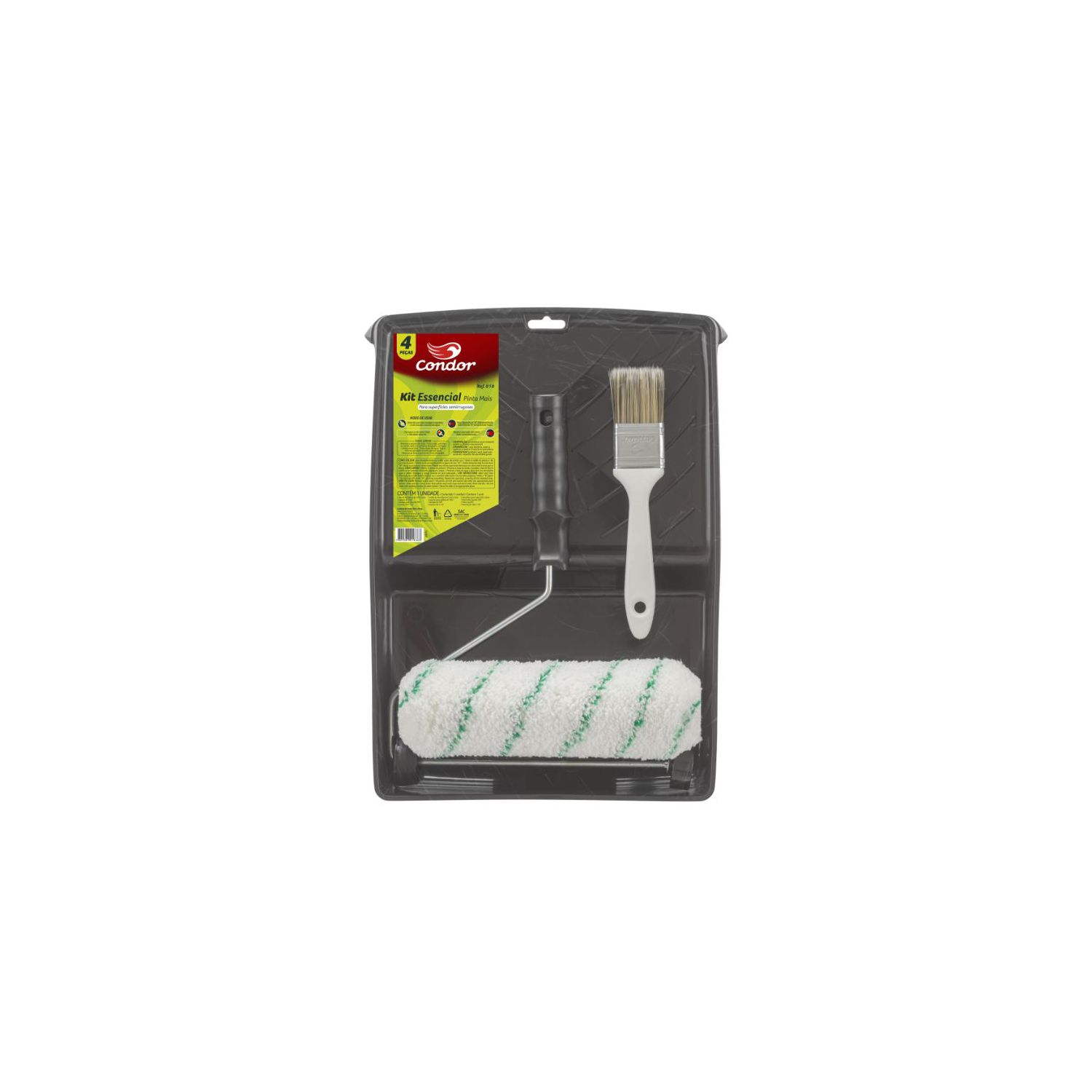 Kit de Pintura Essencial 04 Peças (Ref. 818) - Condor